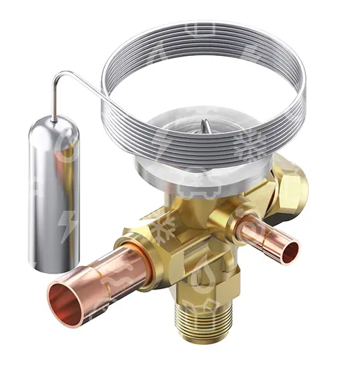 ventil termostatický expanzní Danfoss 068Z3738, T2/TE2, R448A, 449A